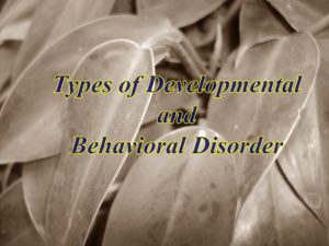 developmental-and-behavioral-disorder